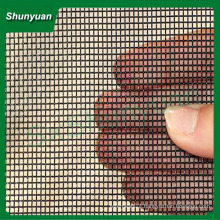 plain weave stainless steel bullet proof screens/metal window screen mesh( factory)